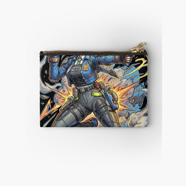 Item preview, Zhu Yuan Zenless Zone Zero ZZZ Public Security Ether Defense Gun Shield Captain Criminal Investigation Team Fan Art Portrait Poster T-Shirt Sticker Gift designed and sold by Senpaiwaves.