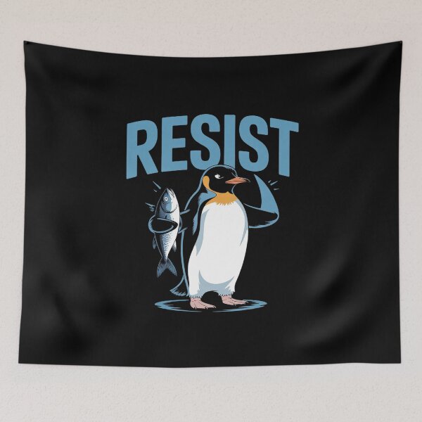 Item preview, Resist Penguin Activism  designed and sold by MythWoot.