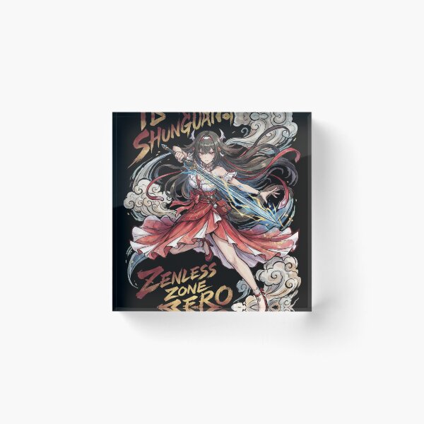 Item preview, Ye Shunguang Zenless Zone Zero ZZZ Yunkui Summit Void Hunter Dual Form Qingming Honed Edge Attack Agent Sword Force Enlightened Mind Fan Art Portrait Poster T-Shirt Sticker Gift designed and sold by Senpaiwaves.