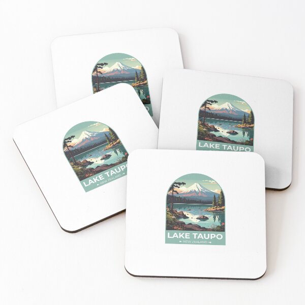 Item preview, Lake Taupo New Zealand designed and sold by TulipaGraphics.