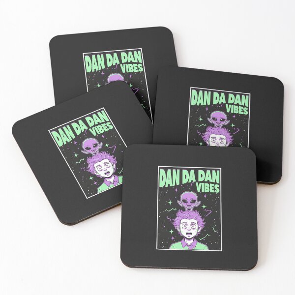 Item preview, Dan Da Dan Vibes Shirt – Cute Alien Meme Neon Pastel Fandom Tee designed and sold by ZyxDes.