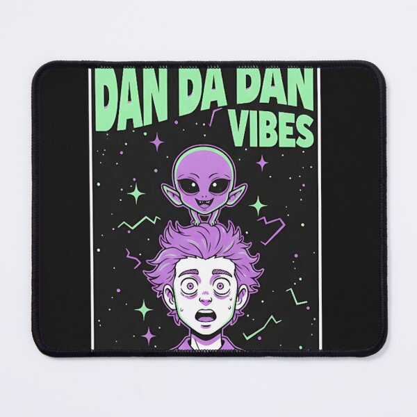 Item preview, Dan Da Dan Vibes Shirt – Cute Alien Meme Neon Pastel Fandom Tee designed and sold by ZyxDes.