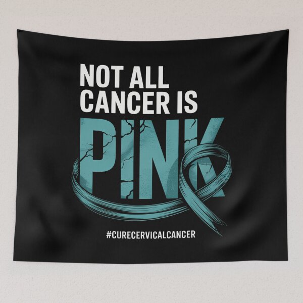 Item preview, Cervical Cancer Awareness Support Lovers designed and sold by tiekanamac.