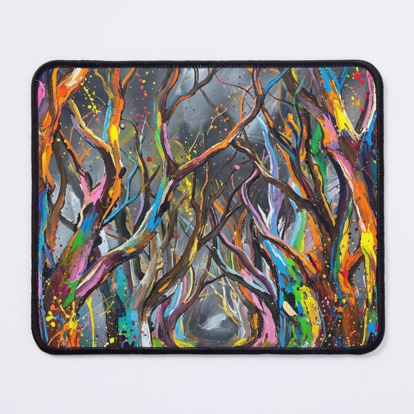 Item preview, Mystic Passage — Abstract Dark Hedges of Northern Ireland in Vivid Colour designed and sold by Printpix.