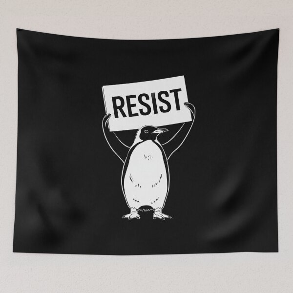 Item preview, Resist Penguin Activism   designed and sold by MythWoot.