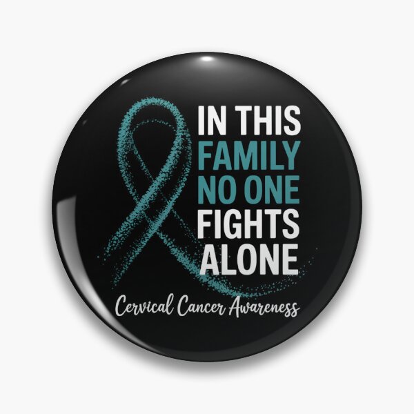 Item preview, Cervical Cancer Family Support designed and sold by tiekanamac.