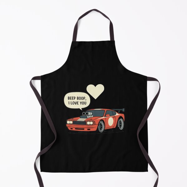 Item preview, Beep Boop I Love You Race Car designed and sold by MonkiFlipp.