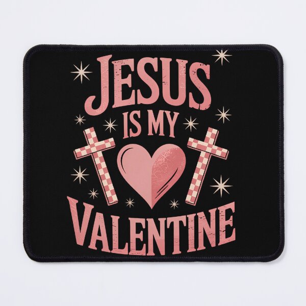 Item preview, Christian Jesus Valentine Day Religious Heart designed and sold by tiekanamac.