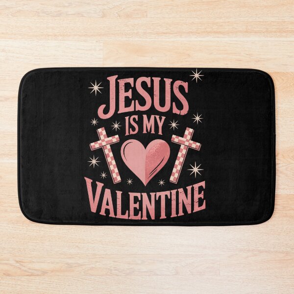 Item preview, Christian Jesus Valentine Day Religious Heart designed and sold by tiekanamac.