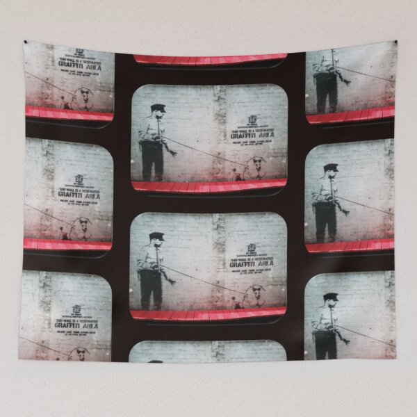 Item preview, Banksy Shoreditch/Hoxton area London designed and sold by Childofsource.