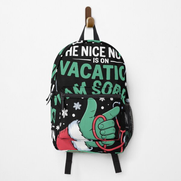 Item preview, Christmas Nurse Is On Vacation Joke designed and sold by tiekanamac.
