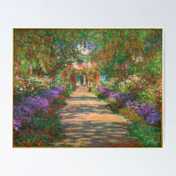 Item preview, Garden in Giverny designed and sold by SharonTheFirst.