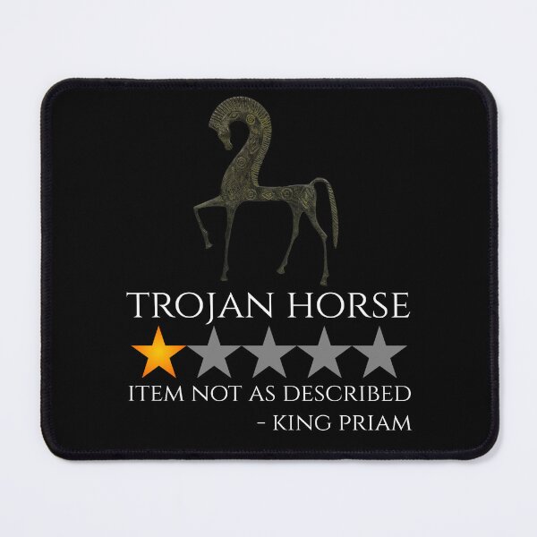Item preview, Trojan Horse Meme - Epic Greek Mythology History - Troy designed and sold by Styrman.