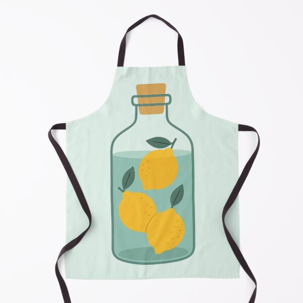 Item preview, Lemons in a bottle – minimalist illustration designed and sold by Aloloco.
