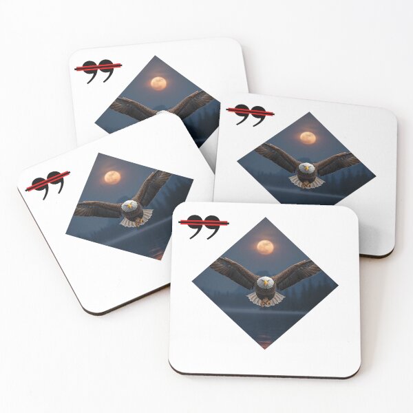 Item preview, Moonlit Flight of Power designed and sold by RIDVAN | Visual Art & Design.