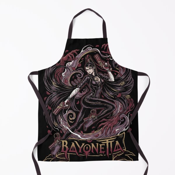 Item preview, Mysterious Umbra Witch Long Black Hair Glasses Guns Heels Time Witch Red Ribbon Demon Summon Fan Art Portrait Illustration Poster T-Shirt Sticker Print Gift designed and sold by Senpaiwaves.