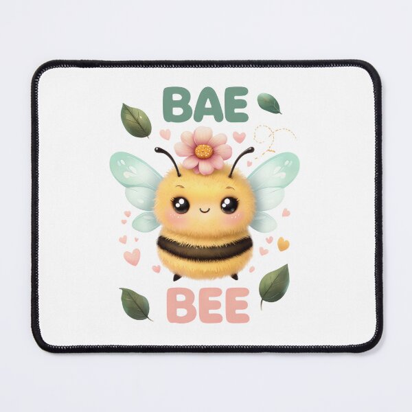 Item preview, BAE BEE Kawaii Bumblebee Cute Design designed and sold by LunaPixelStudio.