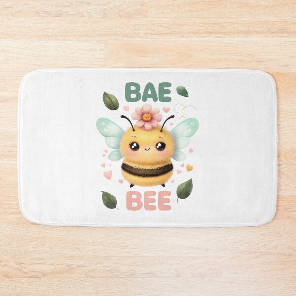 Item preview, BAE BEE Kawaii Bumblebee Cute Design designed and sold by LunaPixelStudio.