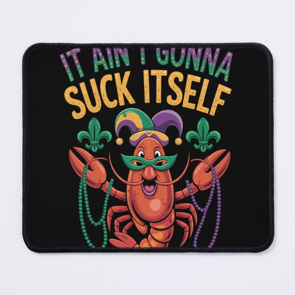 Item preview, Crawfish Funny Mardi Gras designed and sold by tiemacopaxer.