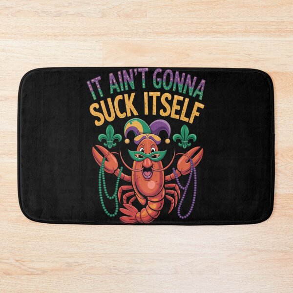 Item preview, Crawfish Funny Mardi Gras designed and sold by tiemacopaxer.