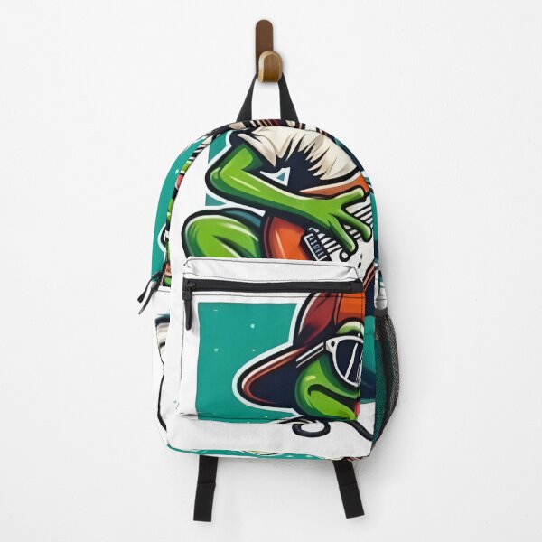 Item preview, Rockstar Frog Playing Electric Guitar designed and sold by Samthecreator01.