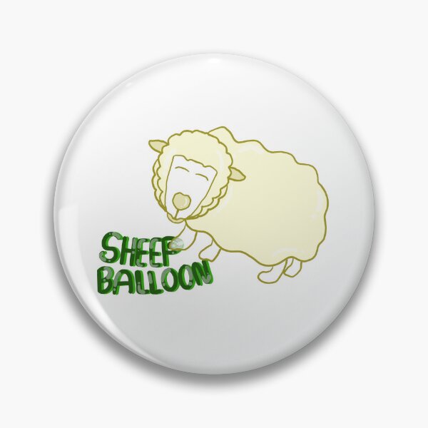 Item preview, Cute sheep Balloon Cartoon 2D designed and sold by nongsao4.
