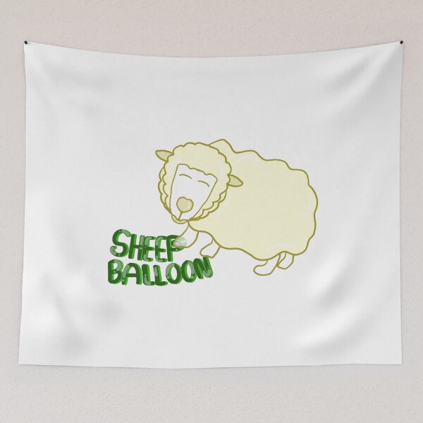 Item preview, Cute sheep Balloon Cartoon 2D designed and sold by nongsao4.