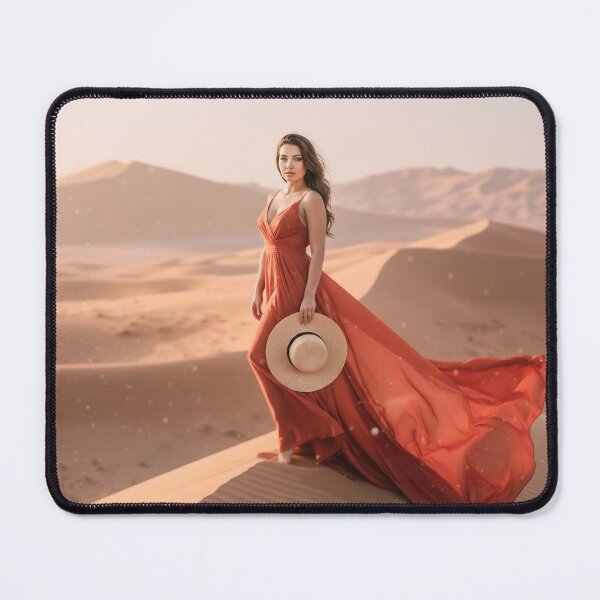 Item preview, Terracotta Desert Dream at Sunset designed and sold by SunsetAngelsAI.