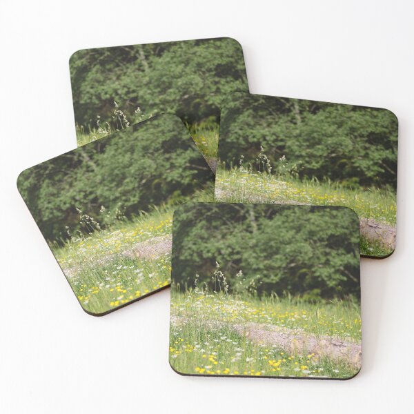 Item preview, Wildflower Meadow with Fallen Tree – Peaceful Forest Clearing designed and sold by alicjamiekina.