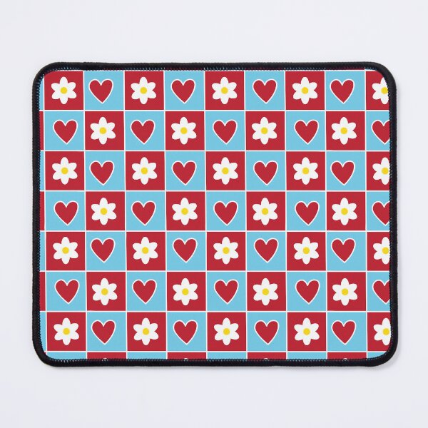 Item preview, Hearts and flowers chess pattern designed and sold by LilianGrfld.