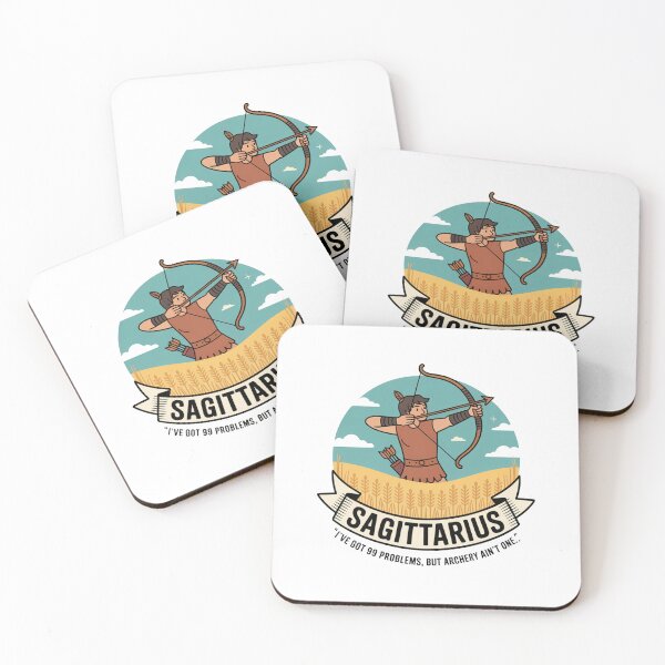 Item preview, Sagittarius Zodiac Archer Astrology Design designed and sold by MonkiFlipp.