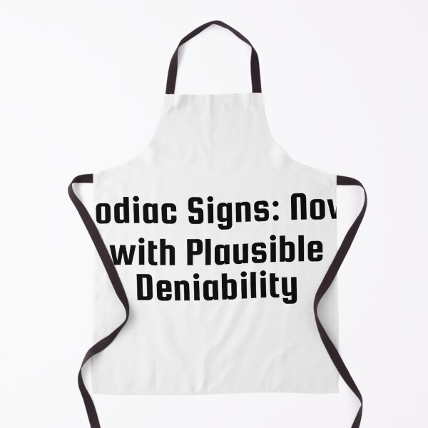 Item preview, Zodiac Signs: Now with Plausible Deniability designed and sold by Ninjacatoff.