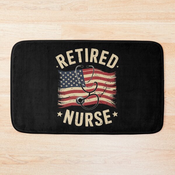 Item preview, Womens Retired Nurse American Distressed Flag   designed and sold by VerseFarm.