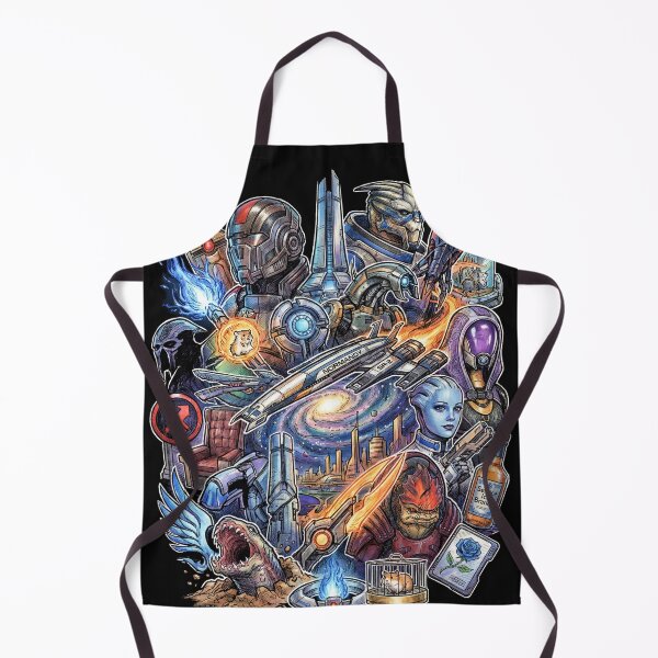 Item preview, Mass Effect 1-2-3 Normandy Crew Full Squad Shepard Garrus Tali Liara Wrex Kaidan Ashley Miranda Jacob Jack Mordin Thane Samara Legion James Vega Javik EDI Collage Fan Art Poster T-Shirt Sticker Gift designed and sold by Senpaiwaves.