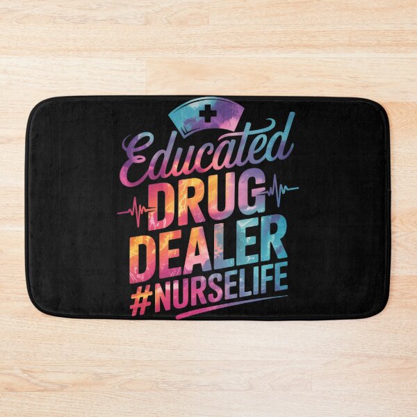Item preview, Educated Drug Dealer Nurse Funny designed and sold by tiemacopaxer.