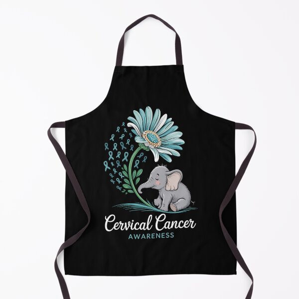 Item preview, Elephant Cervical Cancer Awareness designed and sold by tiemacopaxer.