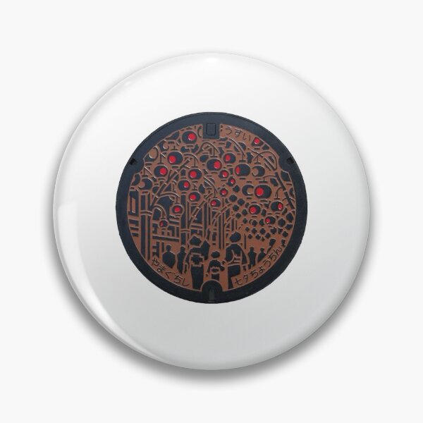 Item preview, Yamaguchi City, Yamaguchi Manhole Cover designed and sold by blahdeedah.