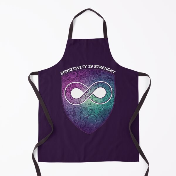 Item preview, Sensitivity Is Strength – Empath Gift Infinite Strength Shield designed and sold by PixelQ.