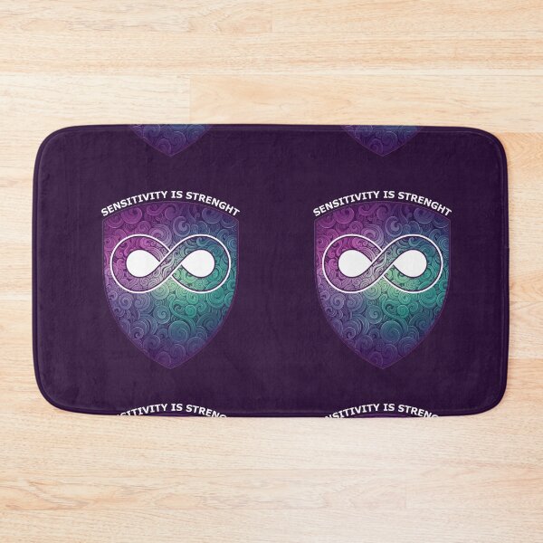 Item preview, Sensitivity Is Strength – Empath Gift Infinite Strength Shield designed and sold by PixelQ.