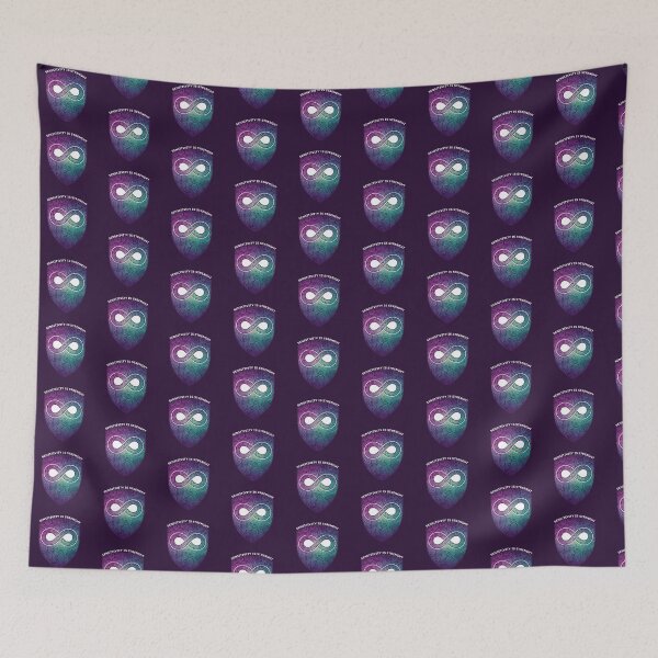 Item preview, Sensitivity Is Strength – Empath Gift Infinite Strength Shield designed and sold by PixelQ.