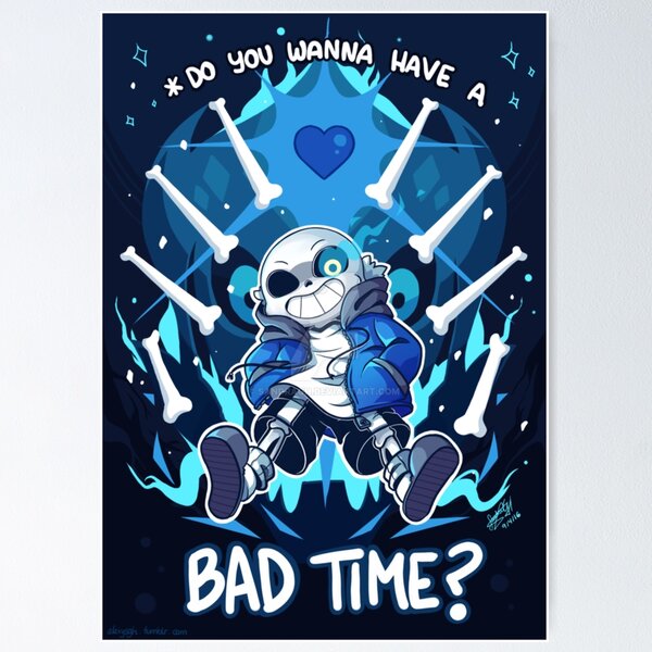 Undertale Sans Posters for Sale