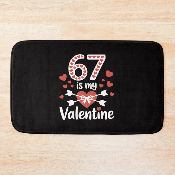 Item preview, 67 Valentine’s Day 67th Birthday 6 7 Valentine Hearts designed and sold by gerardostokes.