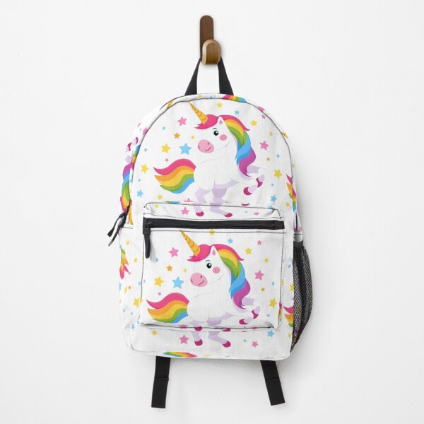 Item preview, Unicorn Illustration with Rainbow Colored Stars designed and sold by bestggraphico.
