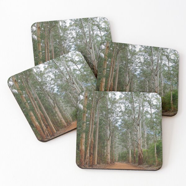 Item preview, Dirt road through the giant Karri tree forest designed and sold by jaynerushton.