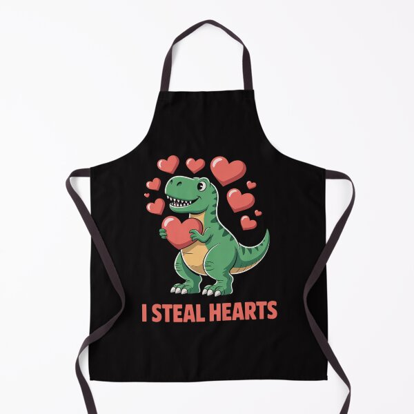 Item preview, Valentines Day Kids Dino Valentines Boy I Steal Hearts designed and sold by gerardostokes.