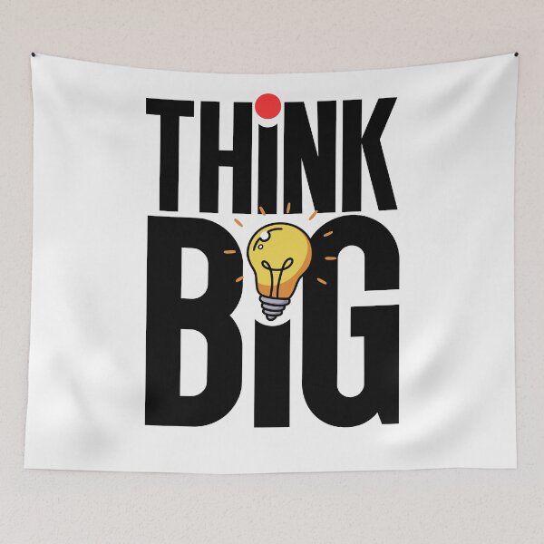 Item preview, Think Big designed and sold by Dondonmart.