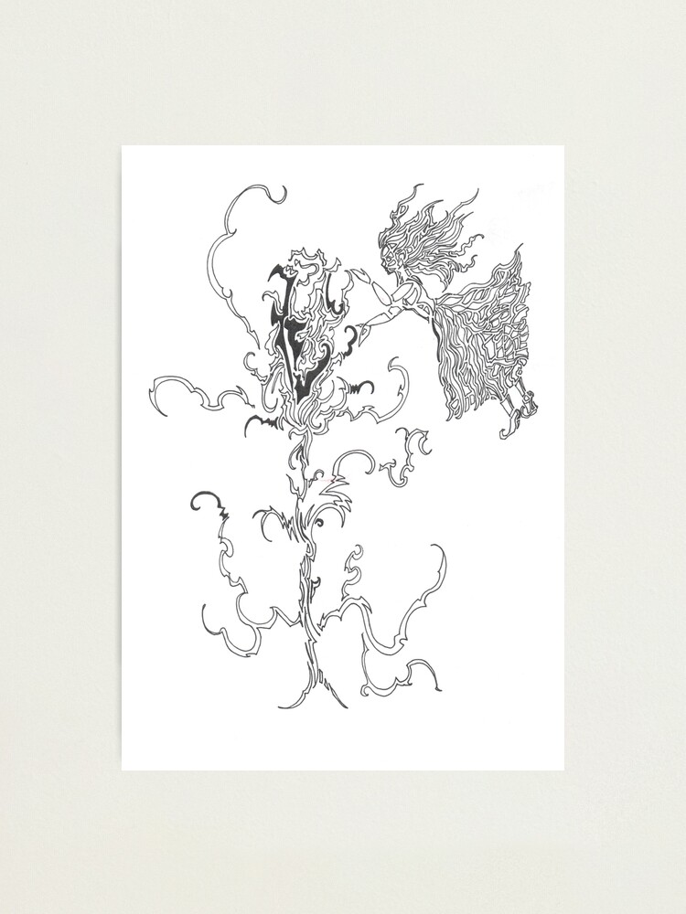 Thumbnail 1 of 3, Photographic Print, healing a flower designed and sold by Anthropolog.