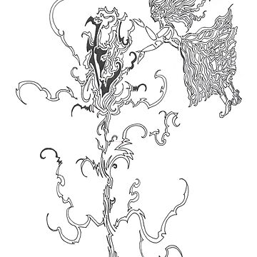 Artwork thumbnail, healing a flower by Anthropolog