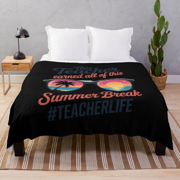 Item preview, This Teacher Earned All Of This Summer Break Teacher Life designed and sold by RsFilsingerArt.
