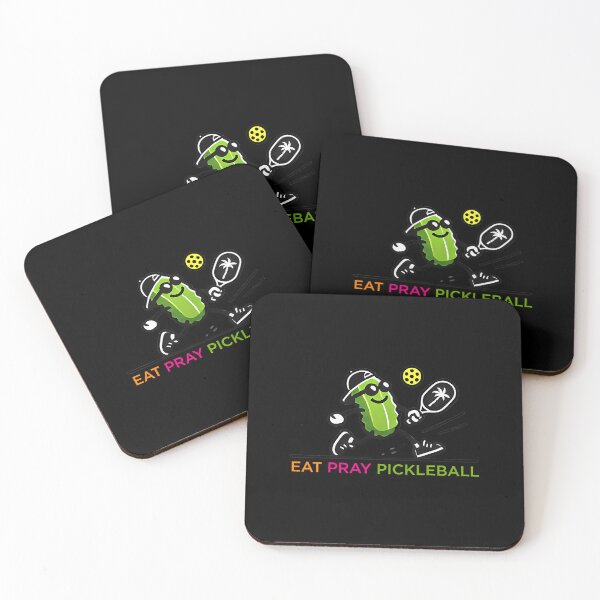 Item preview, Eat Pray Pickleball Funny Sports Quote designed and sold by esmikpagudv.